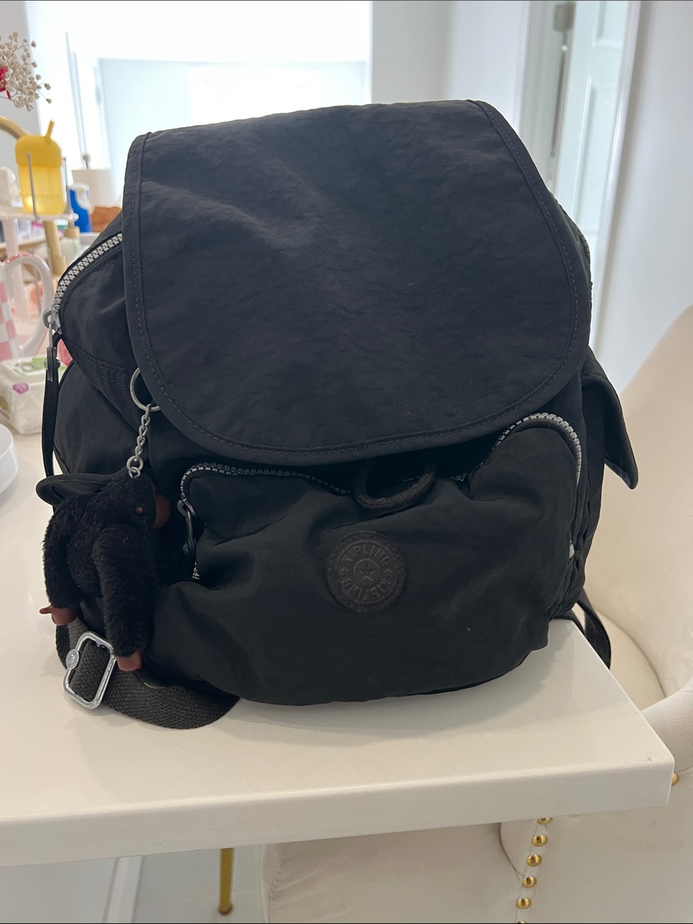 Kipling Black Backpack Bag - Kipling Style
